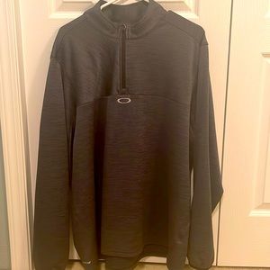 Oakley Men’s Midweight Golf Zip Pullover (Grey)